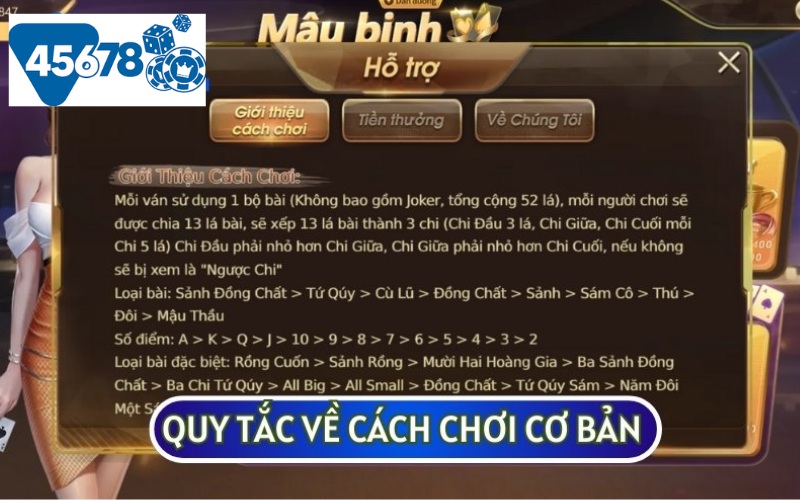 Có thể chắc chắn rằng người mới cũng có thể tham gia ngay lập tức vì quy tắc của MẬU BINH khá dễ hiểu