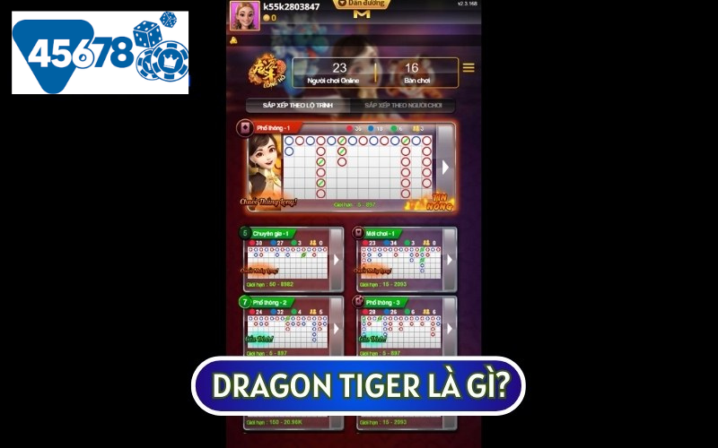 Trò CHƠI DRAGON TIGER hay còn có cái tên phổ biến khác là Rồng Hổ