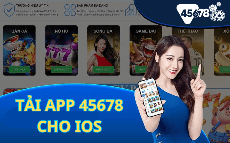 Bạn chọn download và tiến hành tải file APK 45678 về thiết bị di động