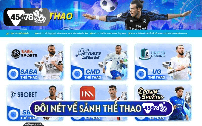 ĐÔI NÉT VỀ SẢNH THỂ THAO 45678