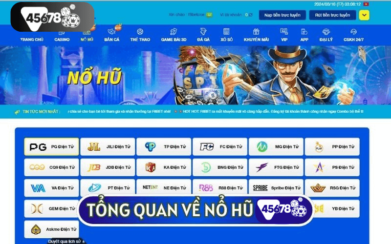 NỔ HŨ 45678 hiện có số lượng thành viên tham gia đông đảo mỗi ngày